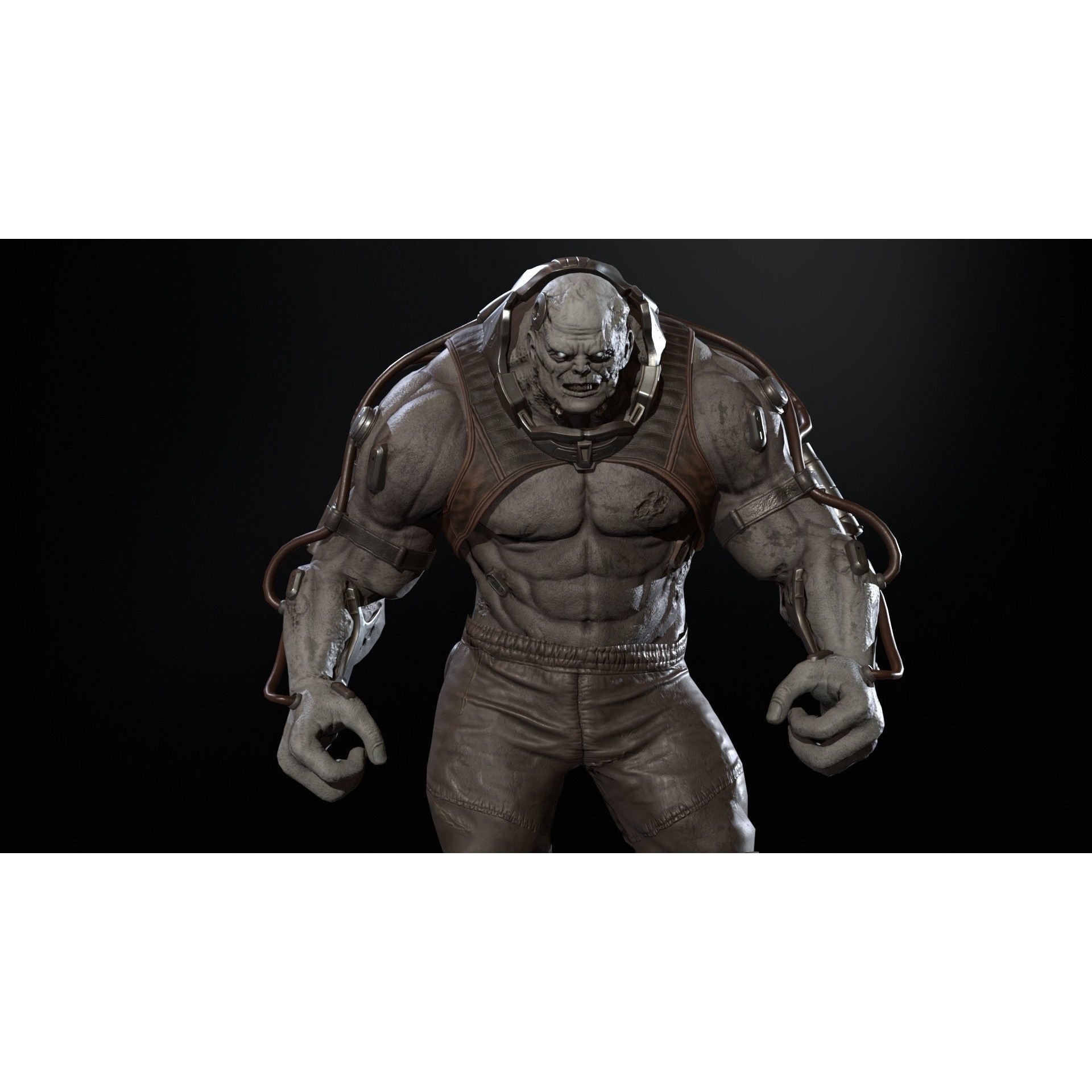 UrbanZombie6 - Low-Poly Game-Ready 3D Model - View 3