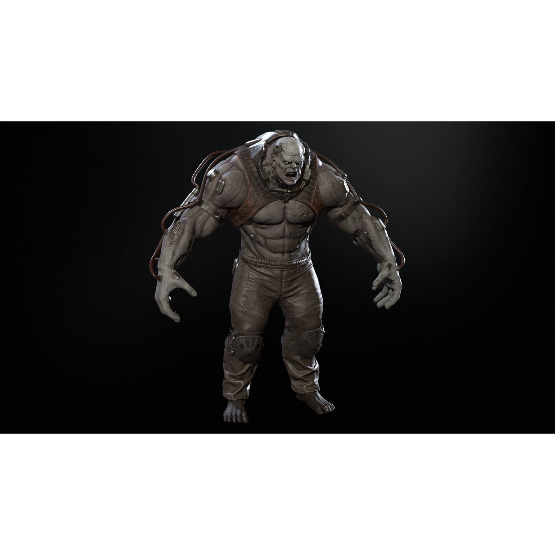 UrbanZombie6 - Low-Poly Game-Ready 3D Model - View 4