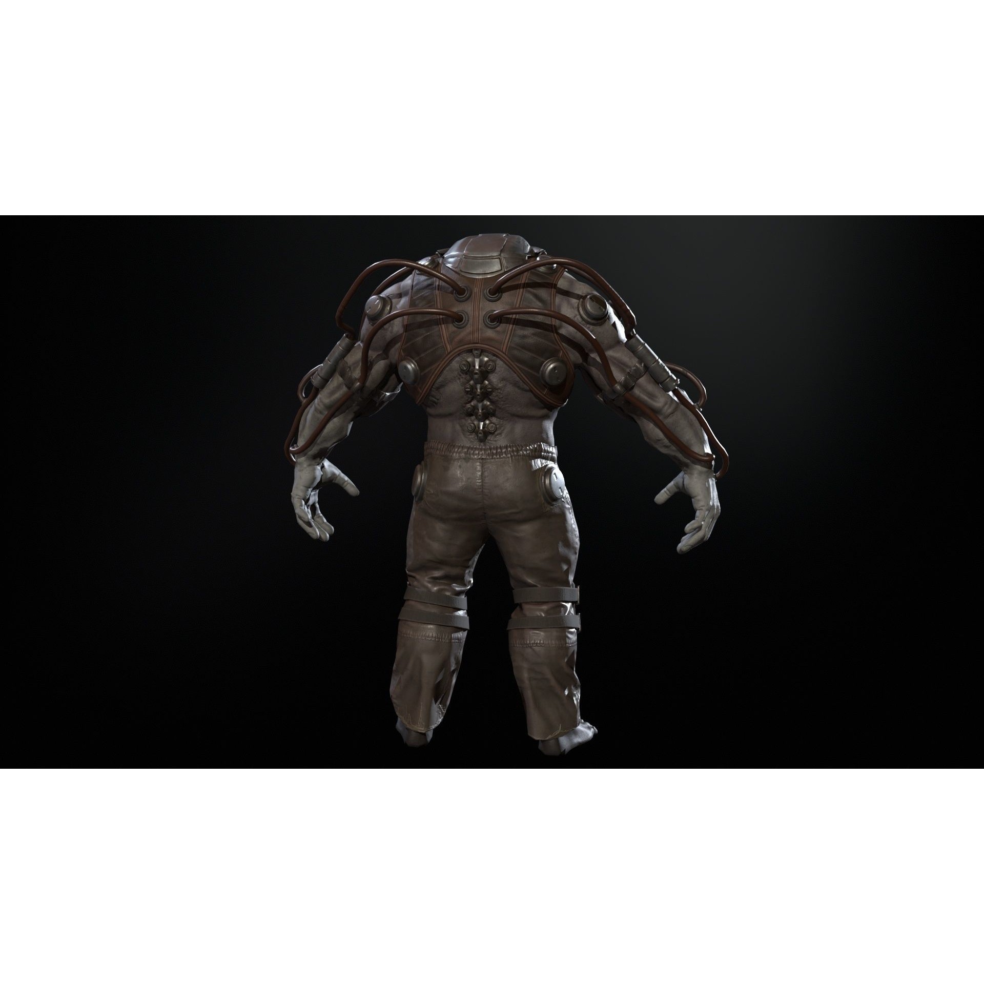 UrbanZombie6 - Low-Poly Game-Ready 3D Model - View 5