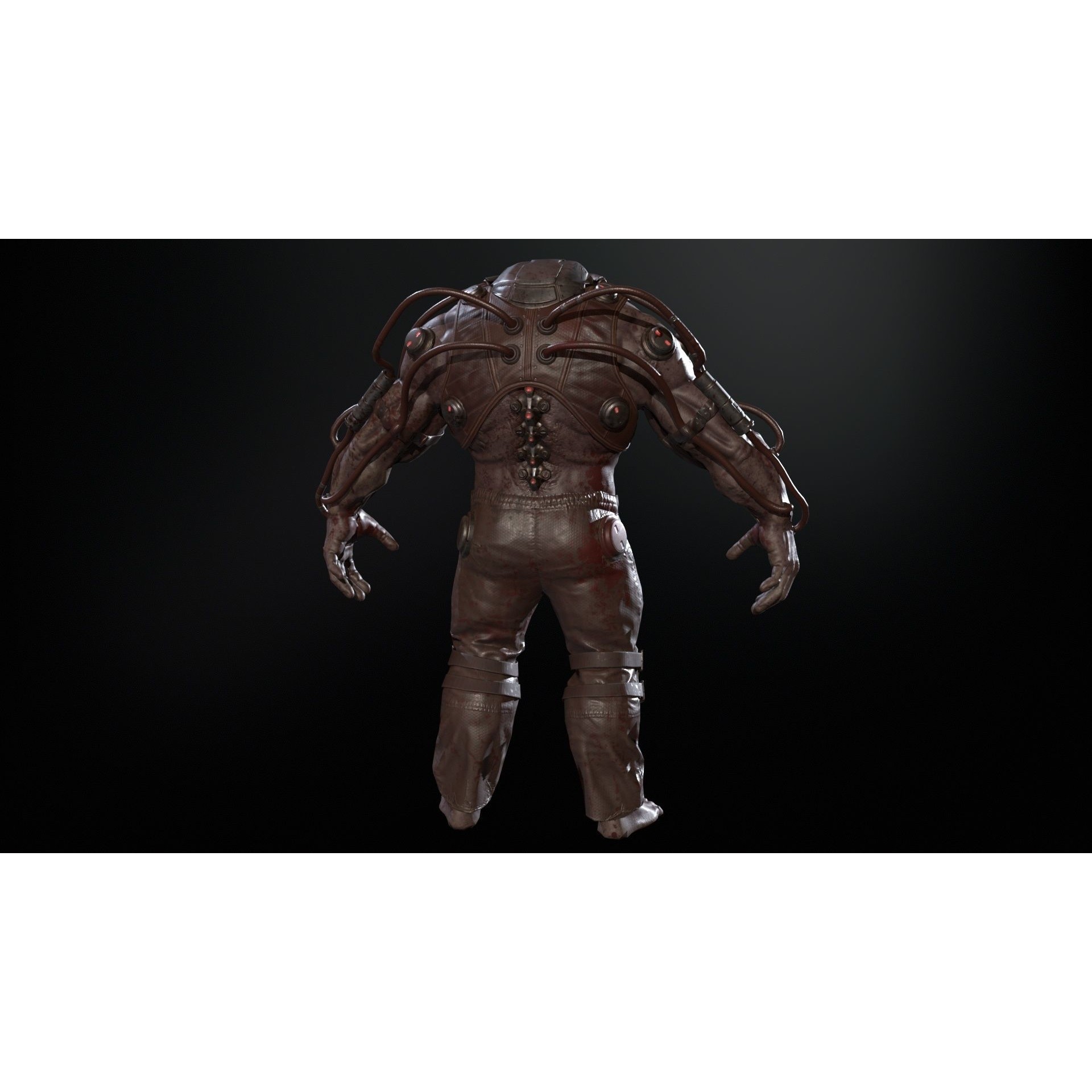 UrbanZombie6 - Low-Poly Game-Ready 3D Model - View 6