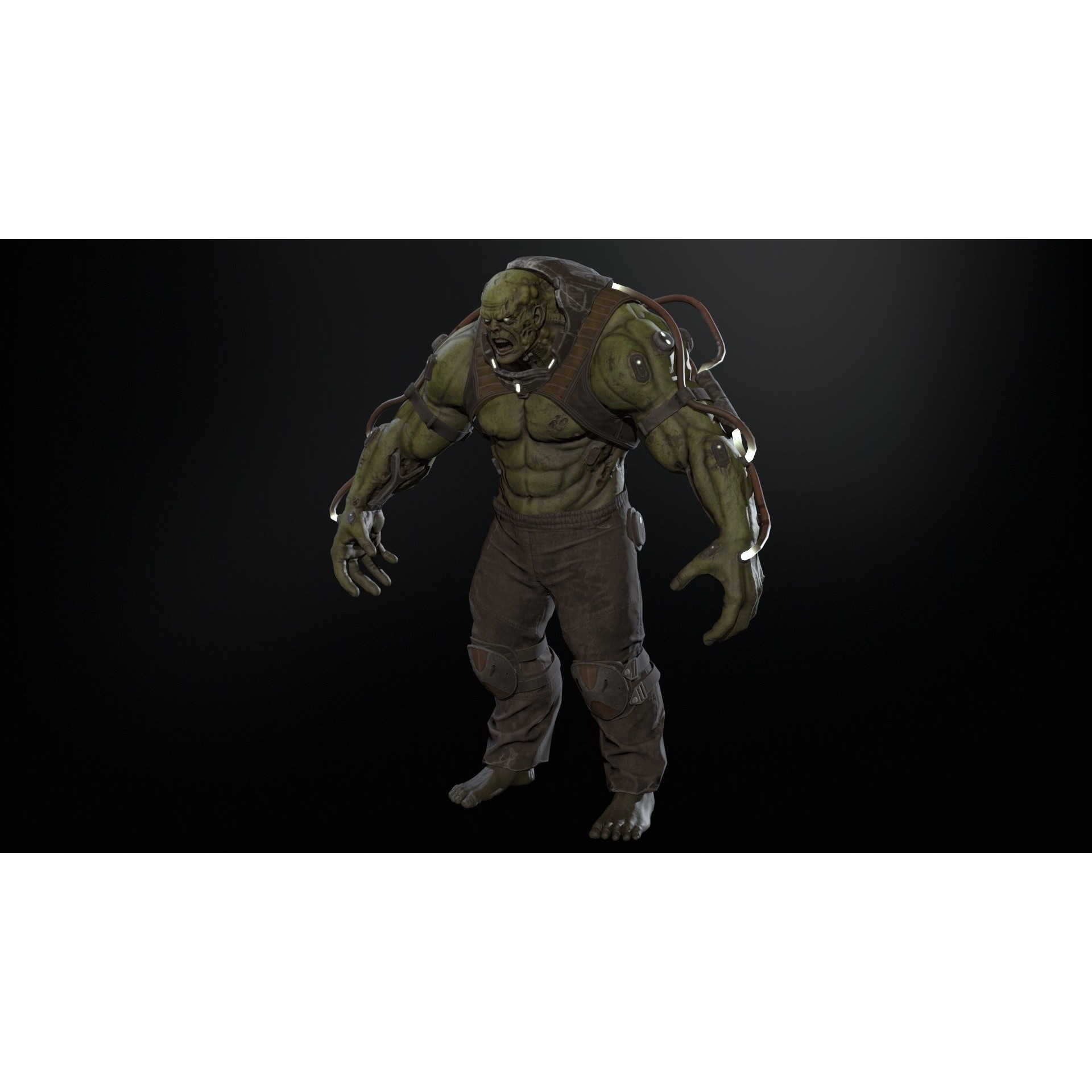 UrbanZombie6 - Low-Poly Game-Ready 3D Model - View 8