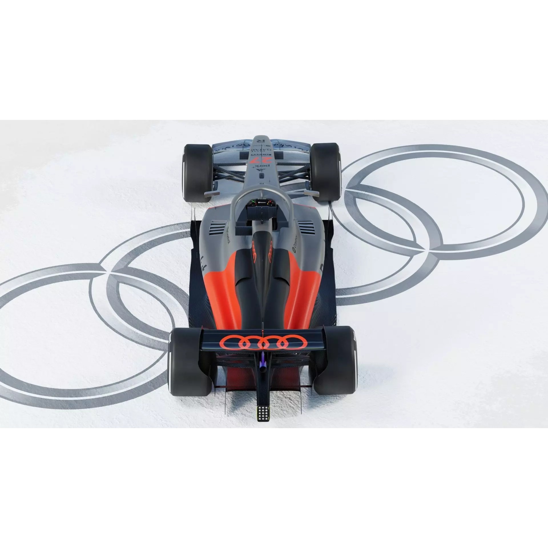 Audi R26 2026 - Game-Ready 3D Model - View 15