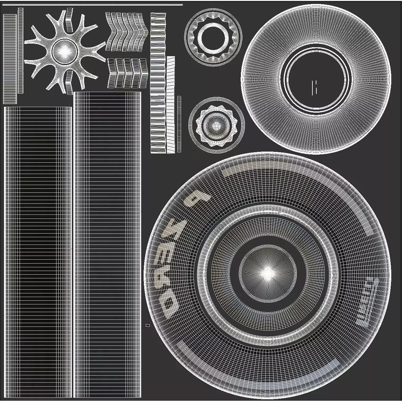 Audi R26 2026 - Game-Ready 3D Model - View 31