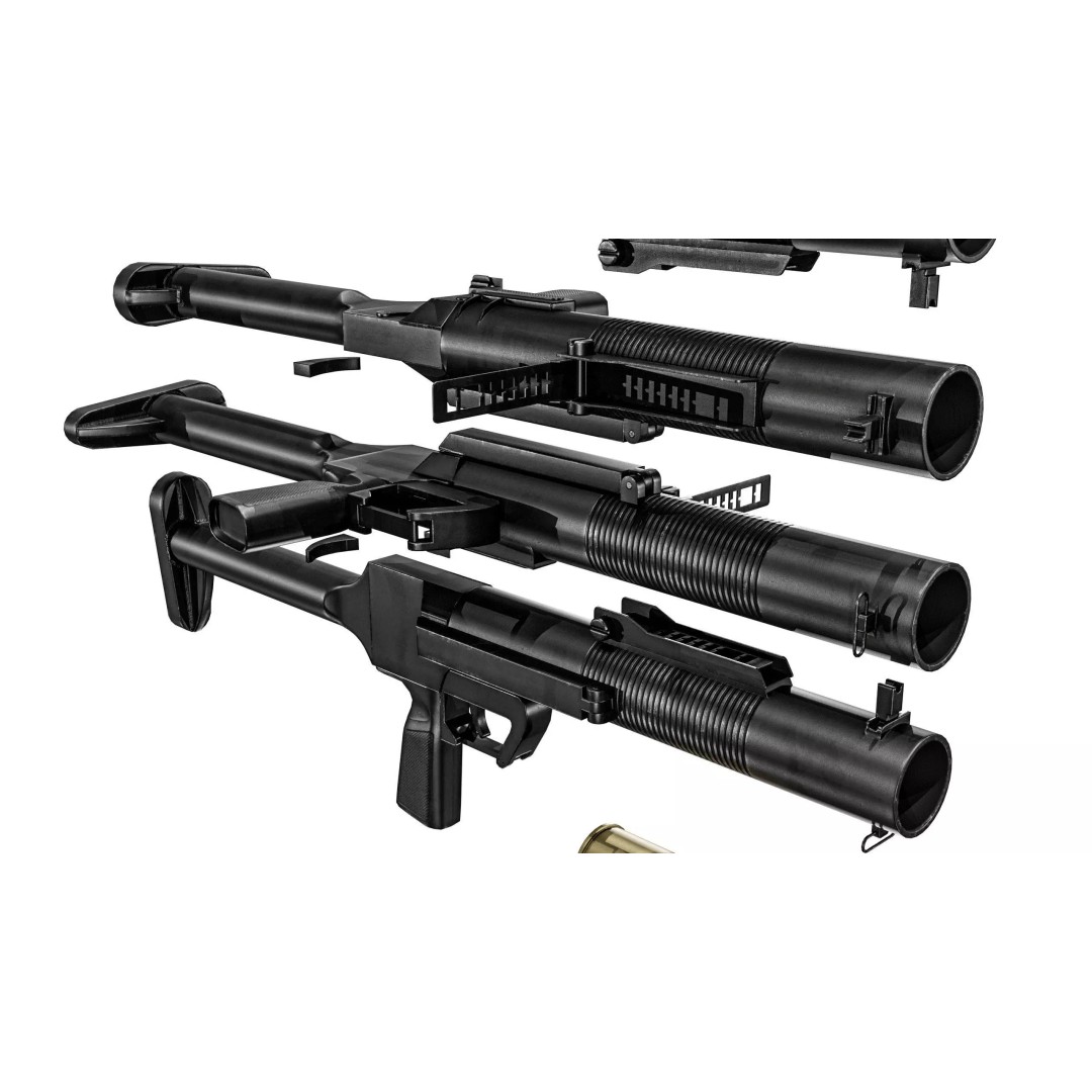 SingaPore CIS Grenade Launcher 3D Model – Low Poly PBR Game Asset, FBX - View 20
