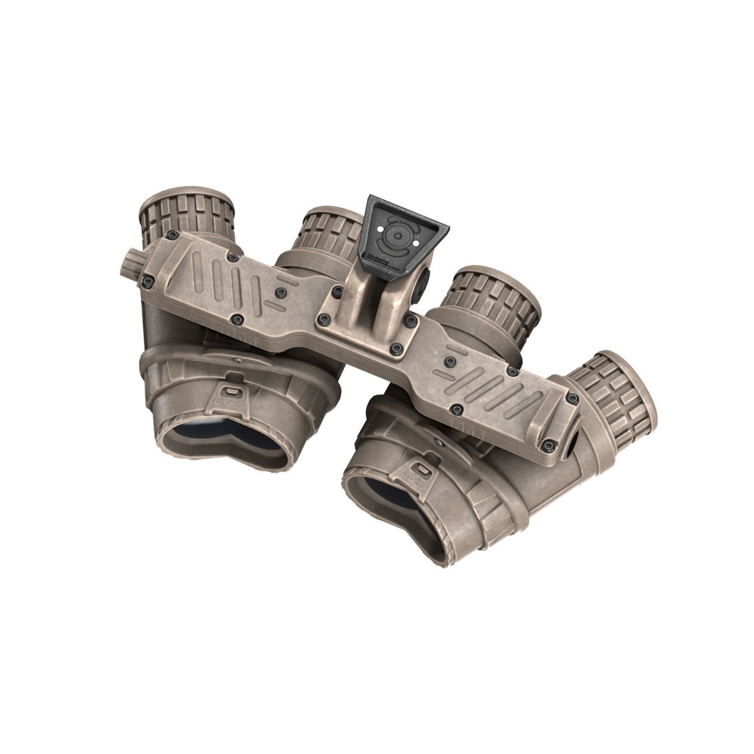 GPNVG-18 Night Vision Goggle 3D Model – Low Poly Game Asset, FBX - View 4