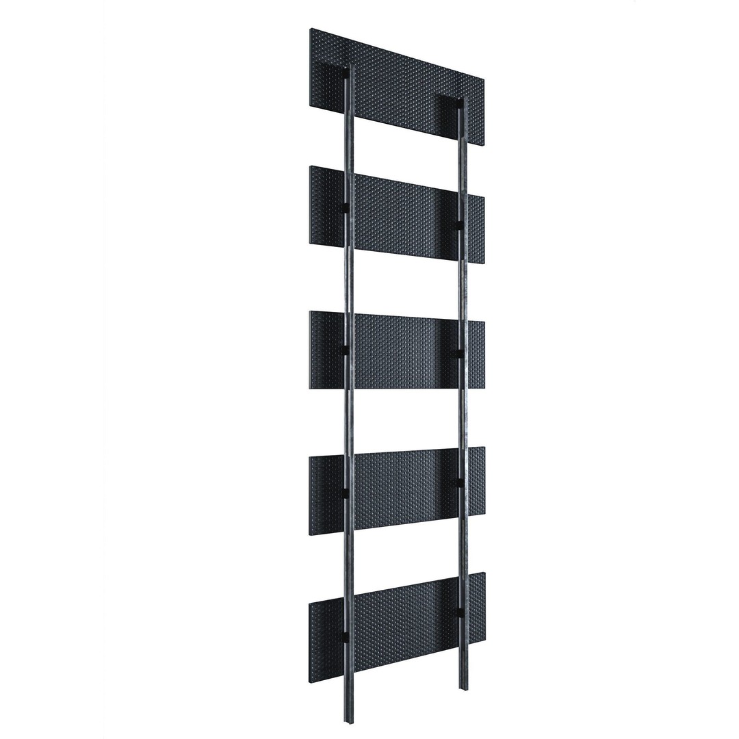 Gun Storage Rack 3D Model – Low Poly Tactical Asset, FBX, PBR - View 17