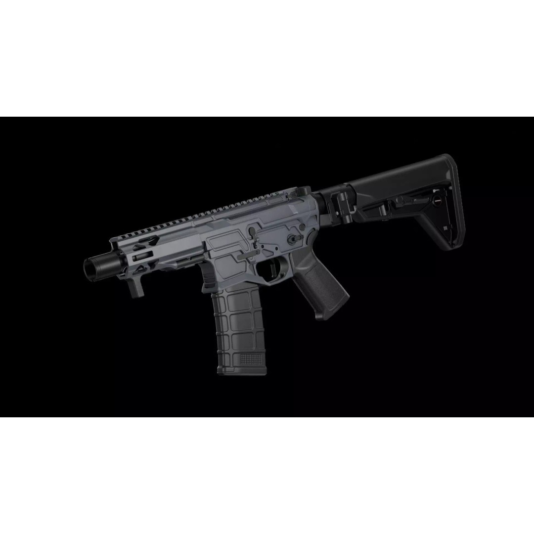 Quentin Defense ARQ - 15 Low-Poly 3D Model – Game-Ready FBX Asset - View 2