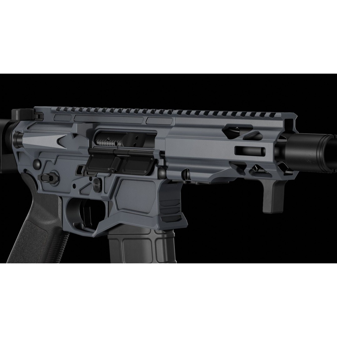 Quentin Defense ARQ - 15 Low-Poly 3D Model – Game-Ready FBX Asset - View 7