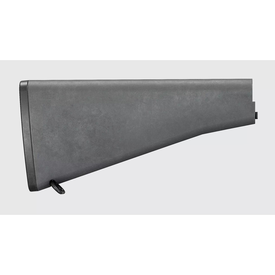 Colt A2 Buttstock 3D Model – Low Poly Replica Asset, FBX - View 2