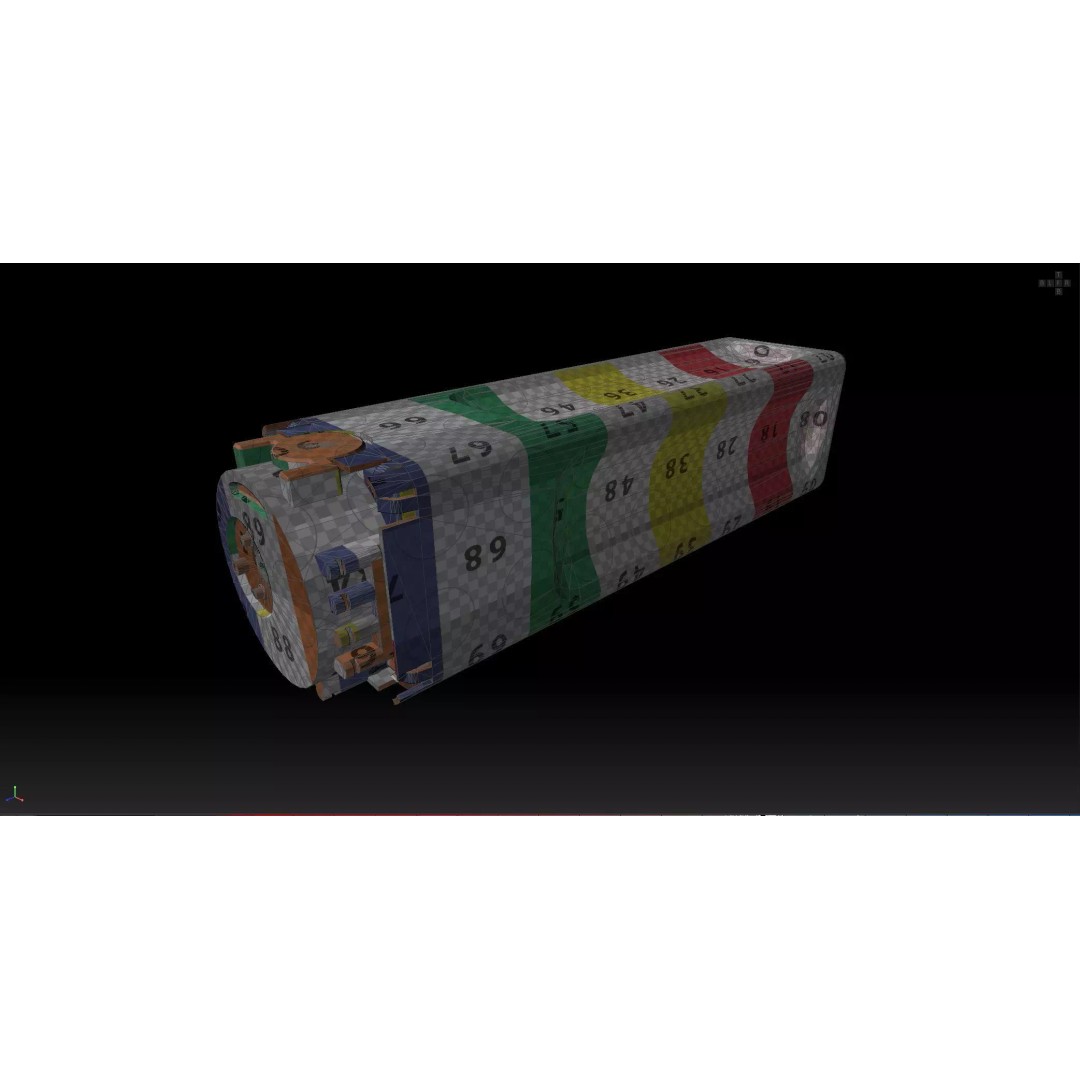PTM-3 Anti-Tank Mine 3D Model – Low Poly Game-Ready Asset, FBX - View 23