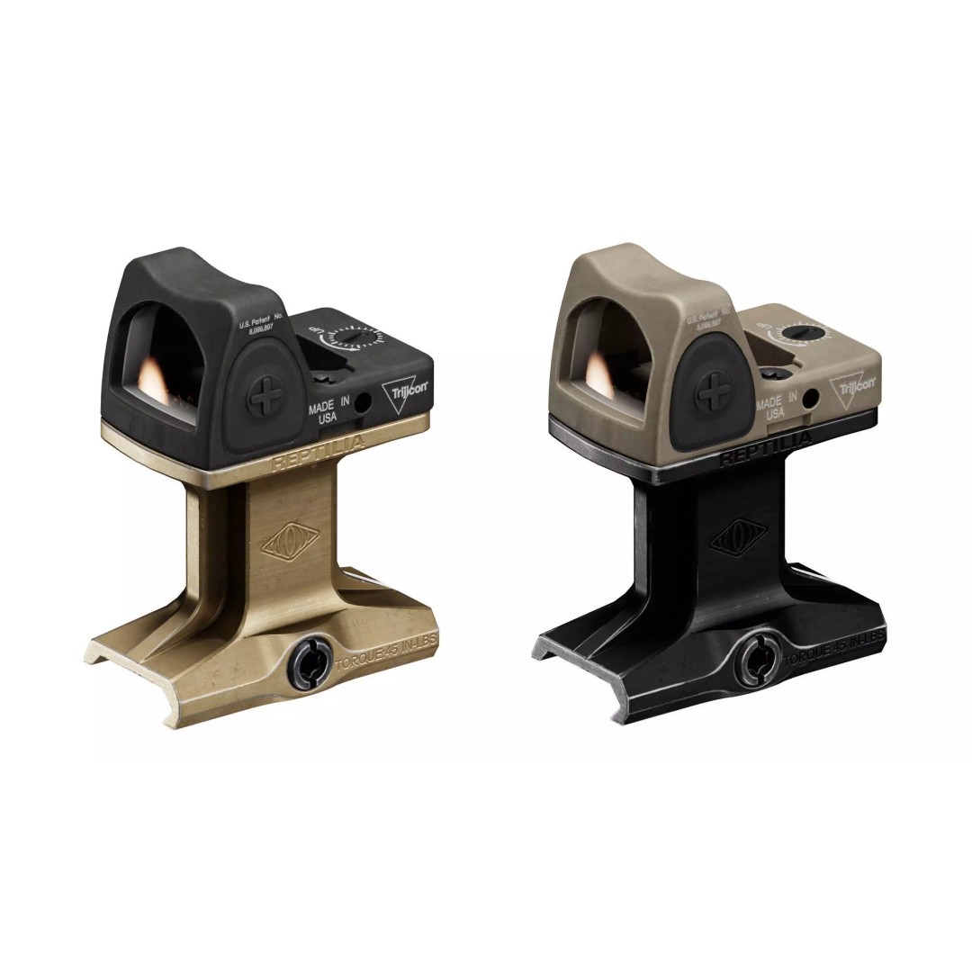 Trijicon RMR Type 2 Red Dot Sight 3D Model – Low Poly Game Asset, FBX, OBJ - View 2