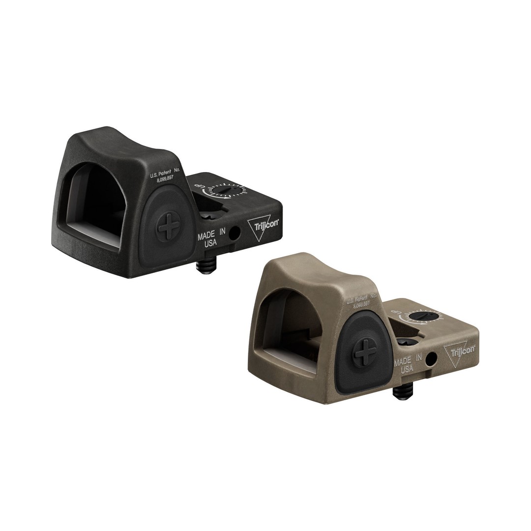 Trijicon RMR Type 2 Red Dot Sight 3D Model – Low Poly Game Asset, FBX, OBJ - View 5