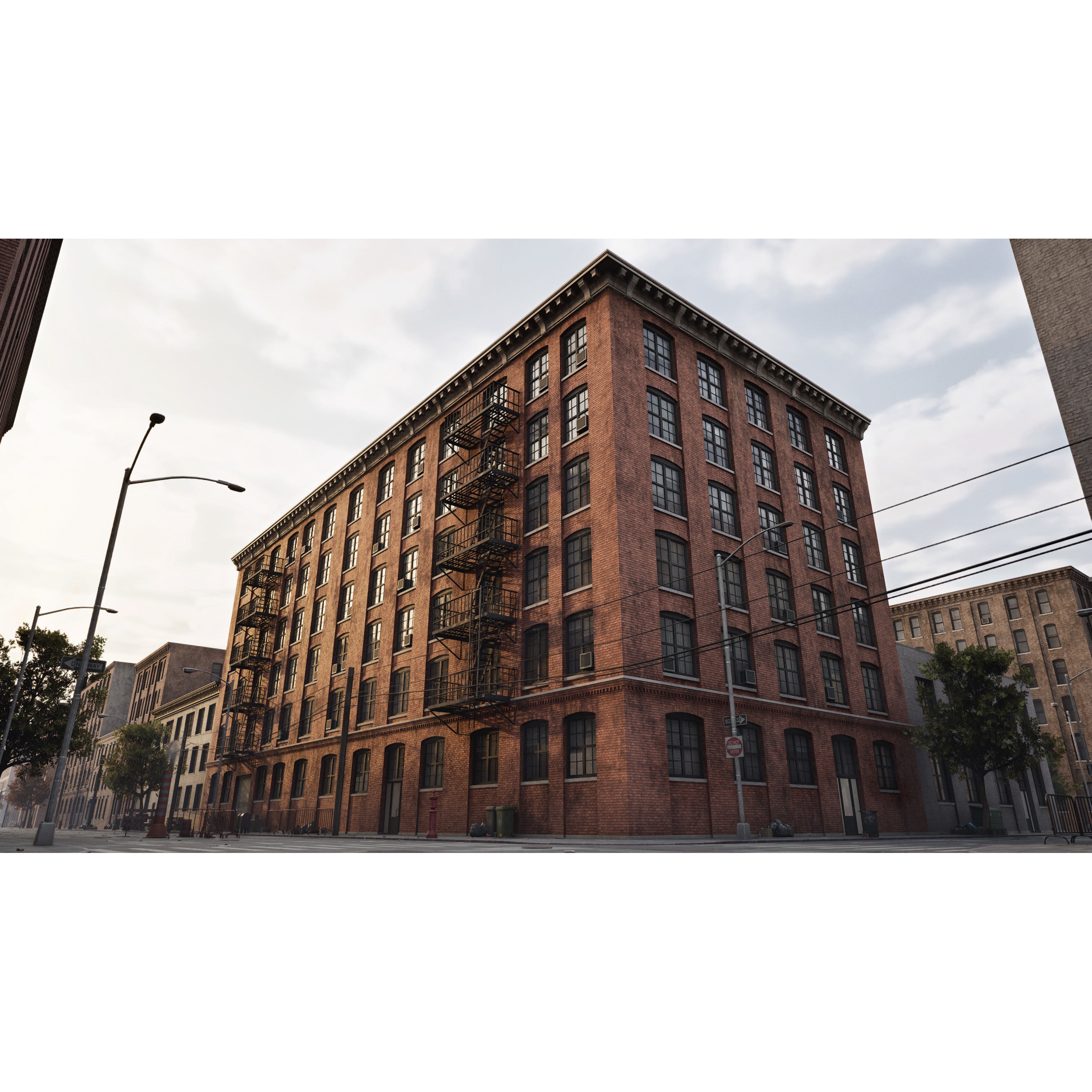 Industrial City Pack - Low-Poly Game-Ready 3D Model - View 15
