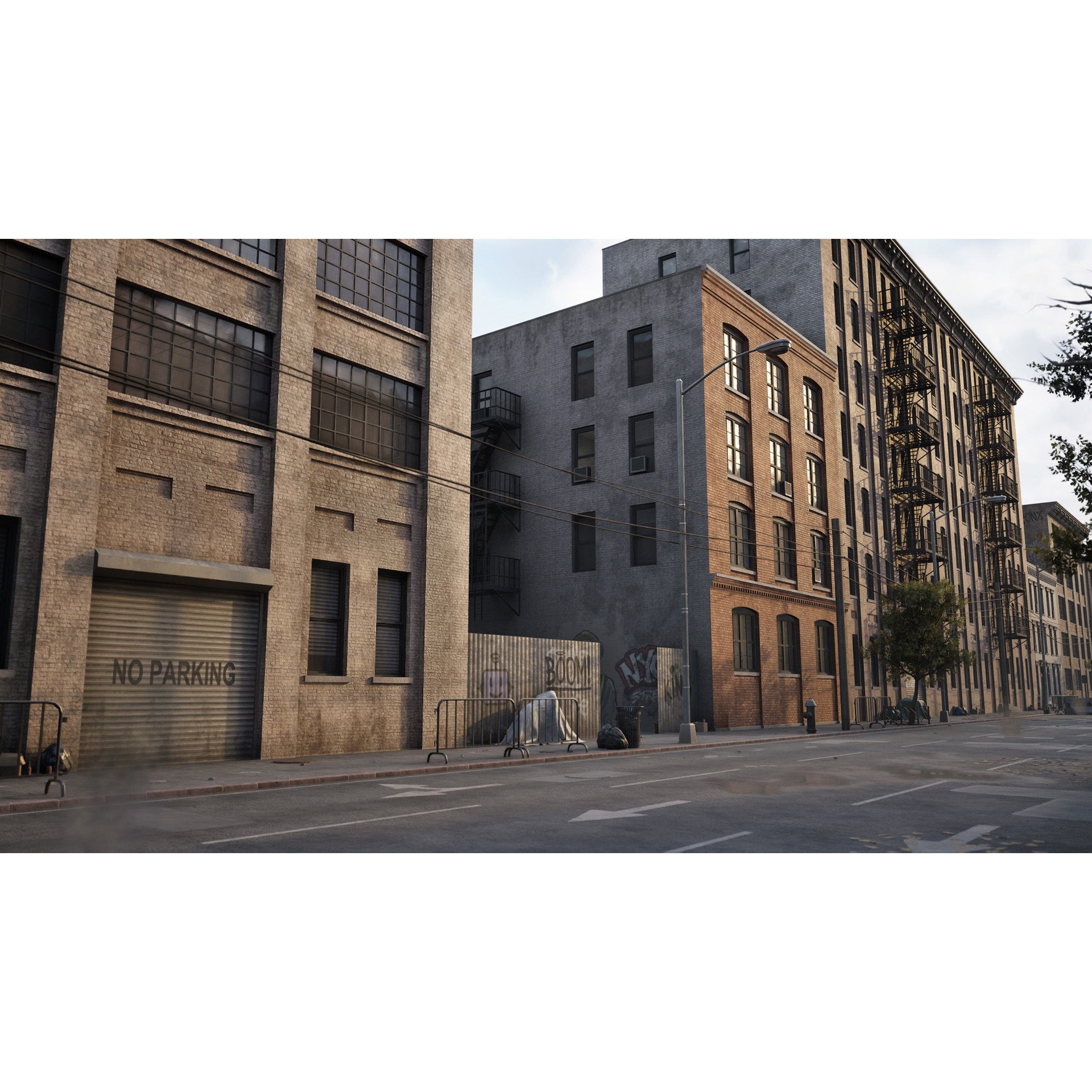 Industrial City Pack - Low-Poly Game-Ready 3D Model - View 6