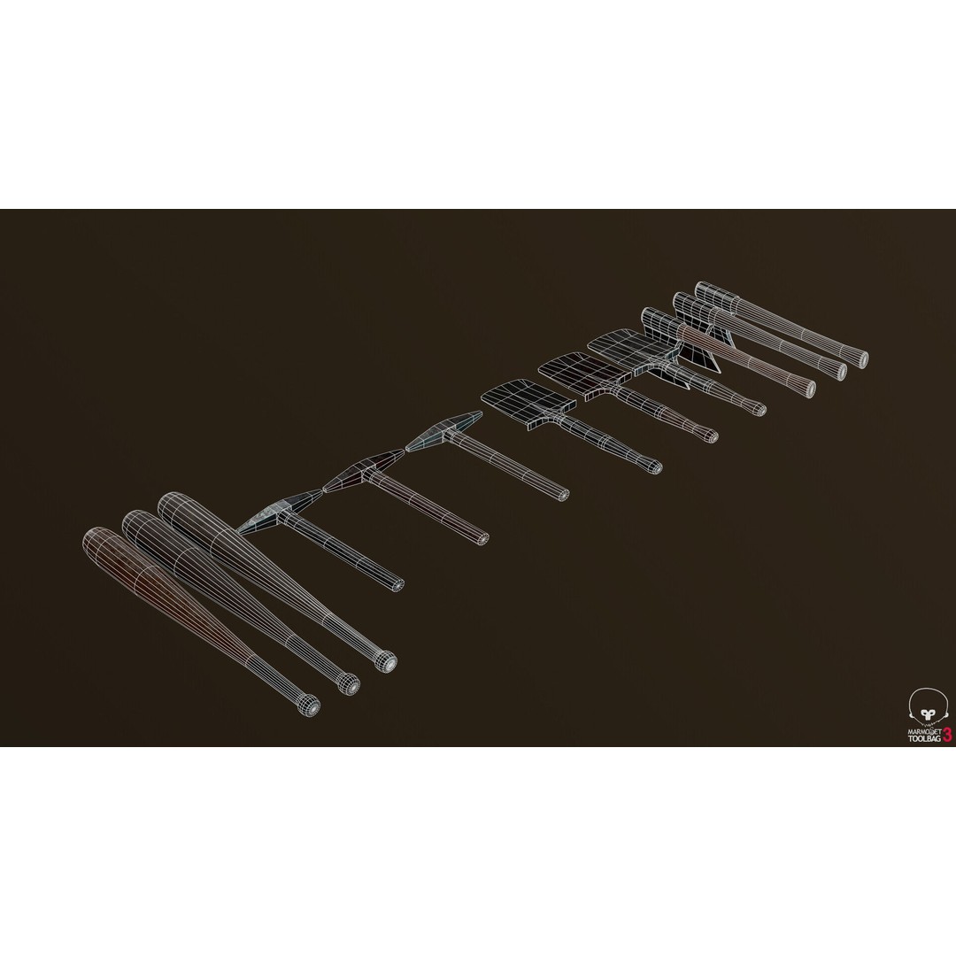 Survivor Girl 1 3D Model – Low Poly Rigged Character for Games - View 19