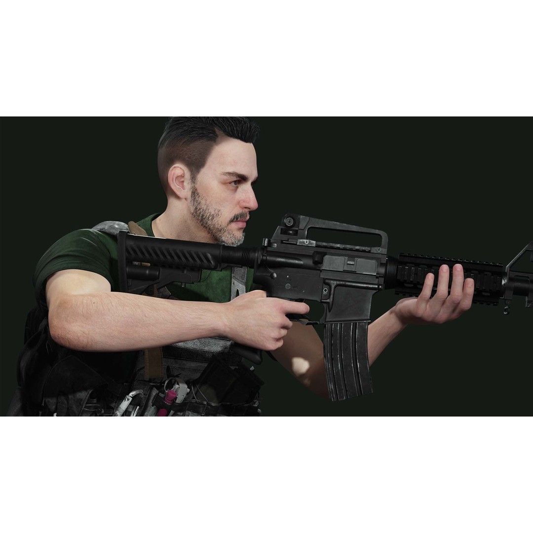 Maple Sentinel 3D Model – Low Poly Rigged Character with PBR Textures - View 12