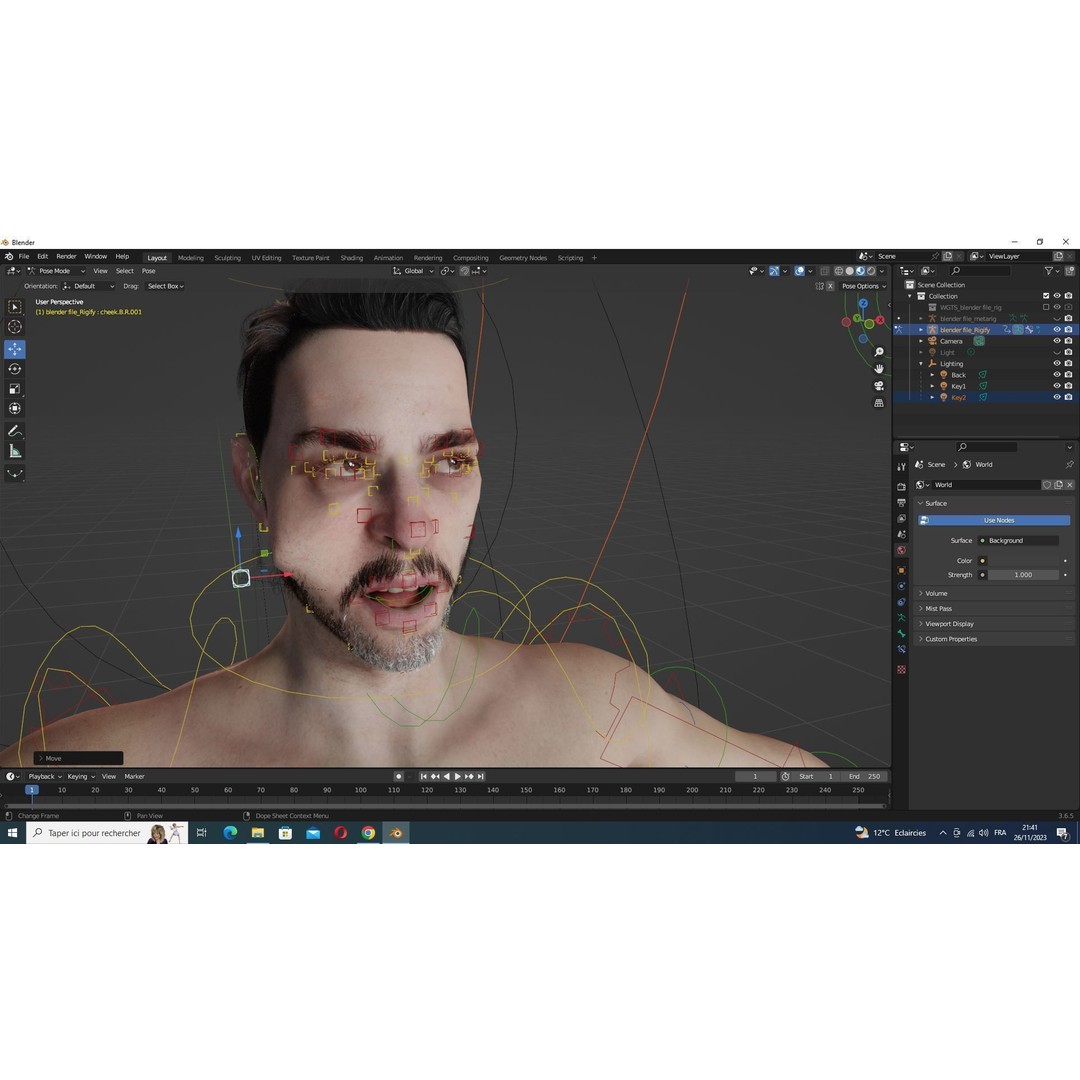 Maple Sentinel 3D Model – Low Poly Rigged Character with PBR Textures - View 29