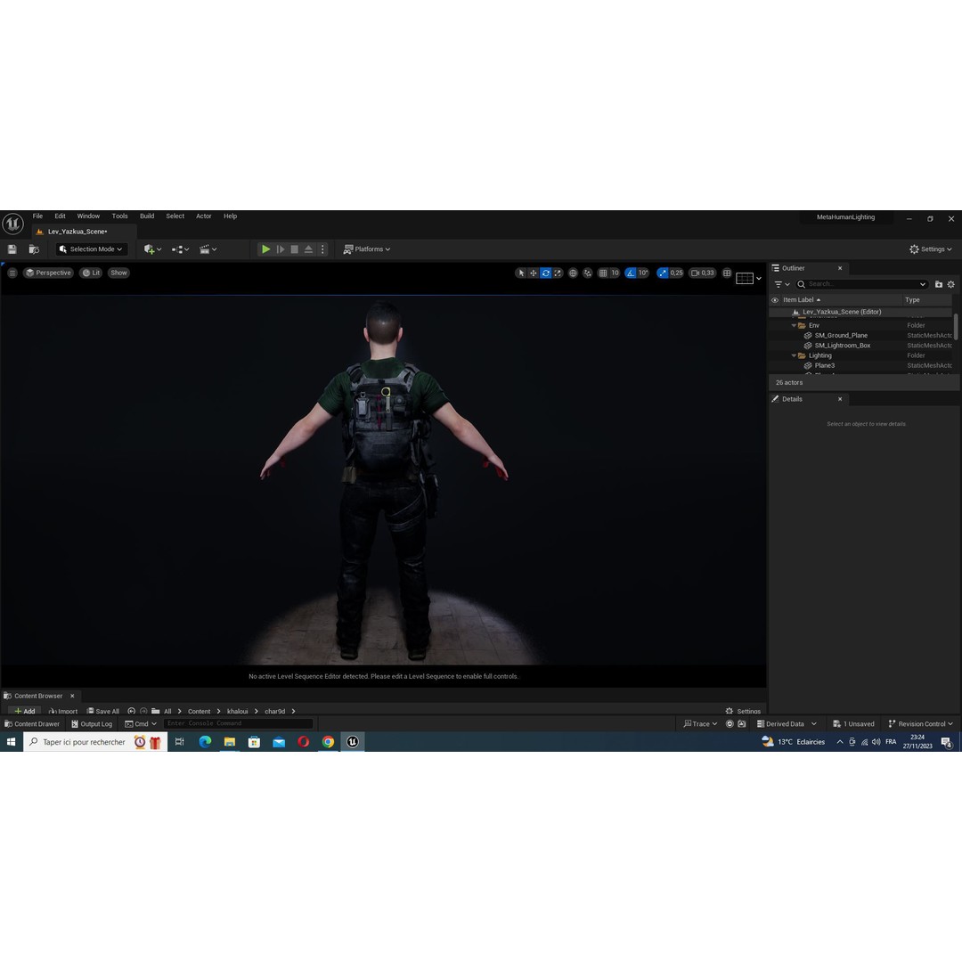 Maple Sentinel 3D Model – Low Poly Rigged Character with PBR Textures - View 41