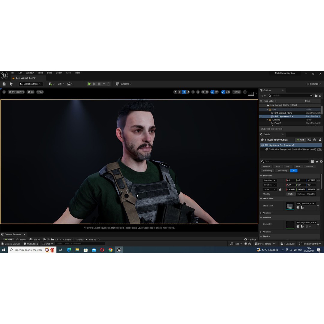 Maple Sentinel 3D Model – Low Poly Rigged Character with PBR Textures - View 42