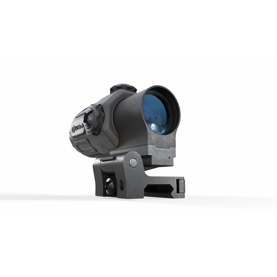 EOTech G33 3D Model – Low Poly Game-Ready Magnifier with PBR Textures - View 20