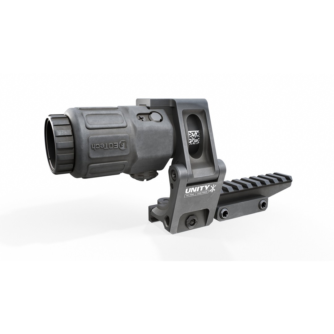 EOTech G33 3D Model – Low Poly Game-Ready Magnifier with PBR Textures - View 35