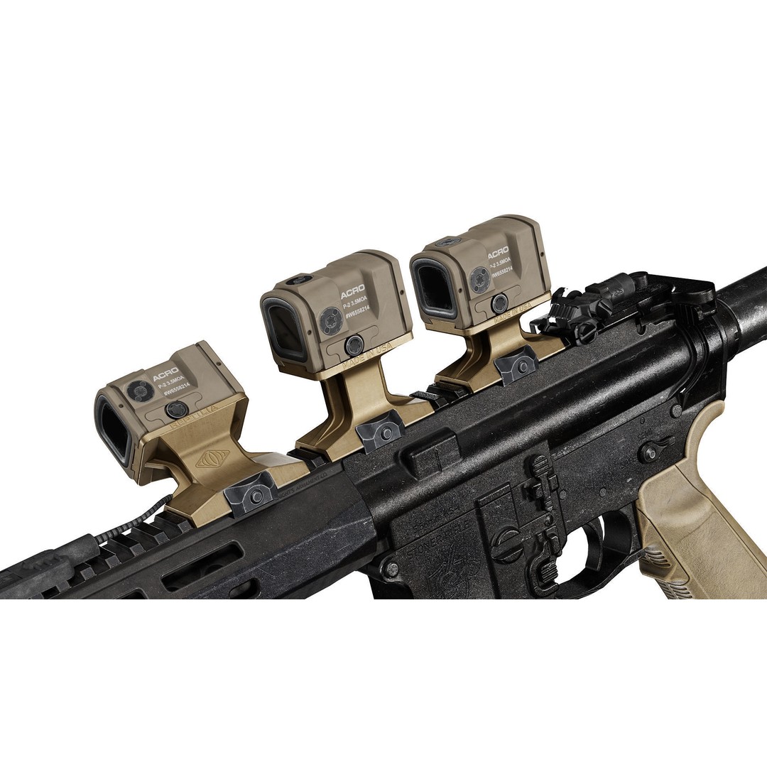 Aimpoint Acro P2 Red Dot Sight 3D Model – Low Poly Game Asset, FBX - View 10
