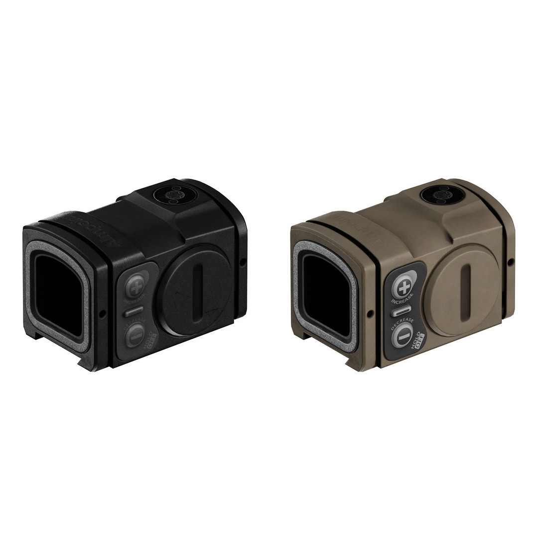 Aimpoint Acro P2 Red Dot Sight 3D Model – Low Poly Game Asset, FBX - View 5
