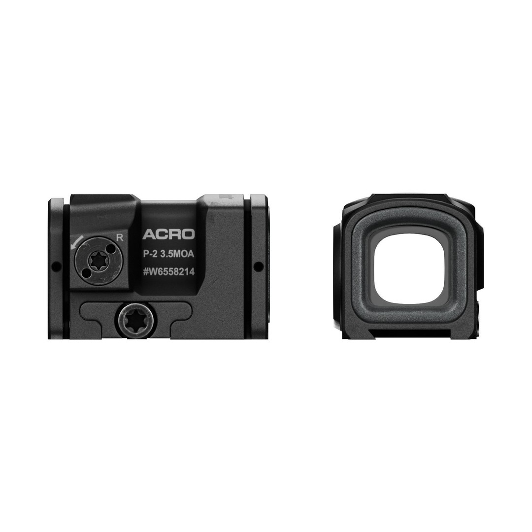 Aimpoint Acro P2 Red Dot Sight 3D Model – Low Poly Game Asset, FBX - View 7