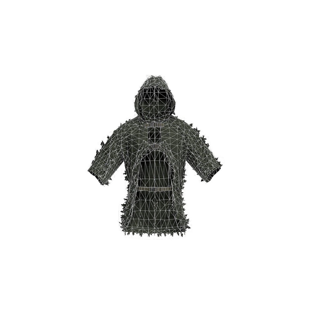 Alligator Ghillie Cloak 3D Model – Low Poly Game Asset, PBR Textures - View 7