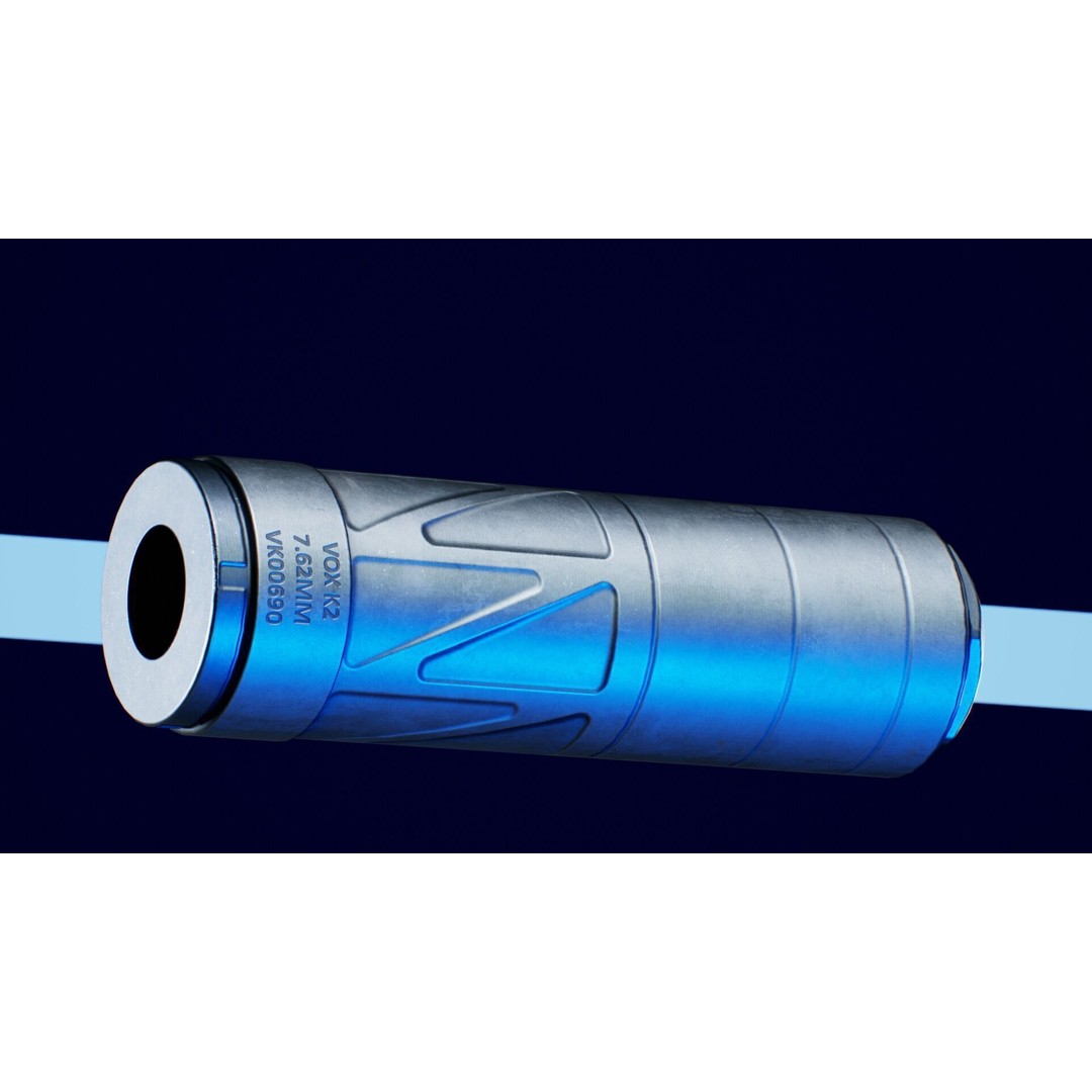 Vox K2 Suppressor 3D Model – Low Poly Game Ready Asset, FBX, OBJ - View 9
