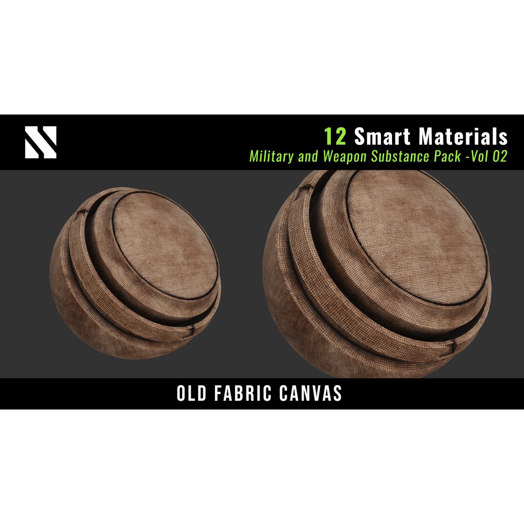 Military and Weapon Smart Materials 3D Model – PBR Textures for Substance Painter - View 10