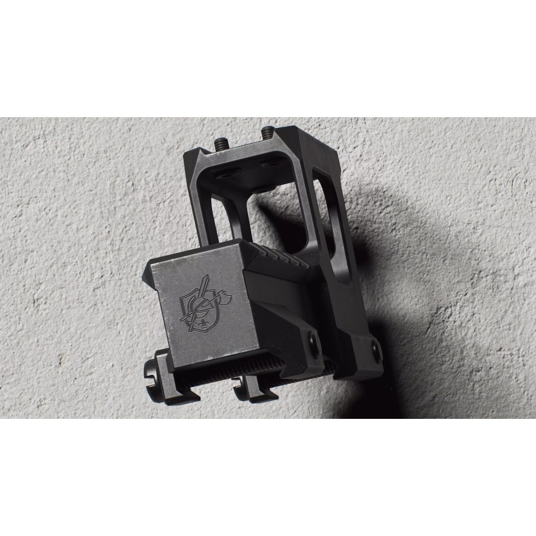 KAC NVG High Rise Mount 3D Model – Low Poly Game Ready Asset, FBX - View 12