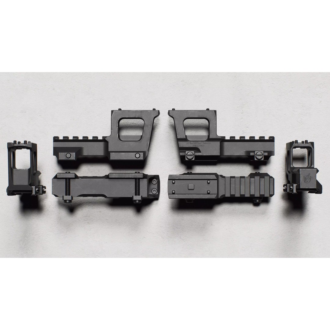 KAC NVG High Rise Mount 3D Model – Low Poly Game Ready Asset, FBX - View 3