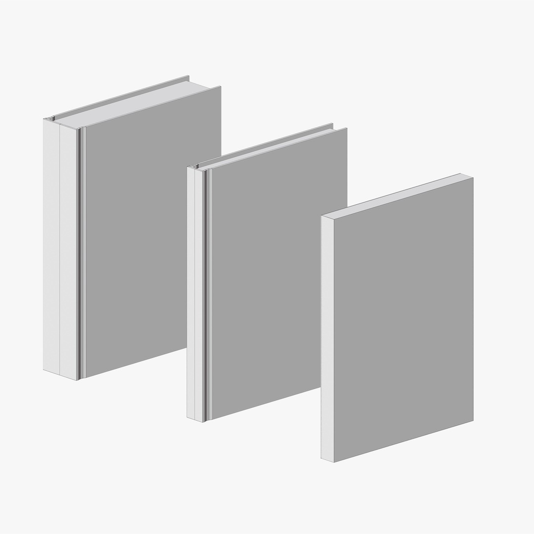 Books Collection 3D Model – Low Poly Game Asset, PBR Textures