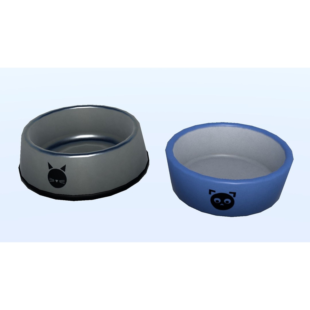 Cat Accessories 3D Model – Low Poly Game Asset, FBX, PBR Textures - View 11