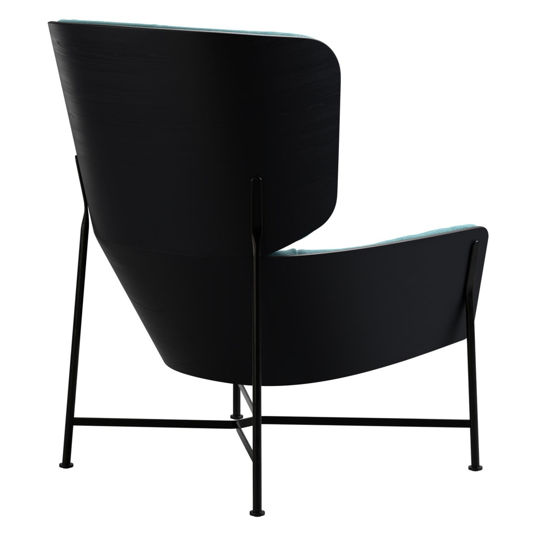 Caristo Armchair 3D Model – Stylish Indoor Armchair, PBR Textures - View 12