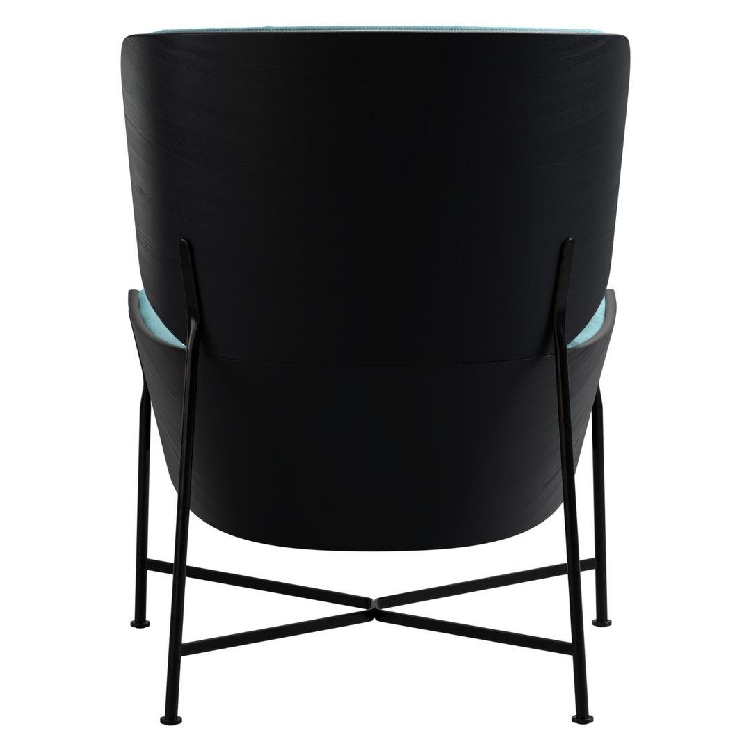 Caristo Armchair 3D Model – Stylish Indoor Armchair, PBR Textures - View 15