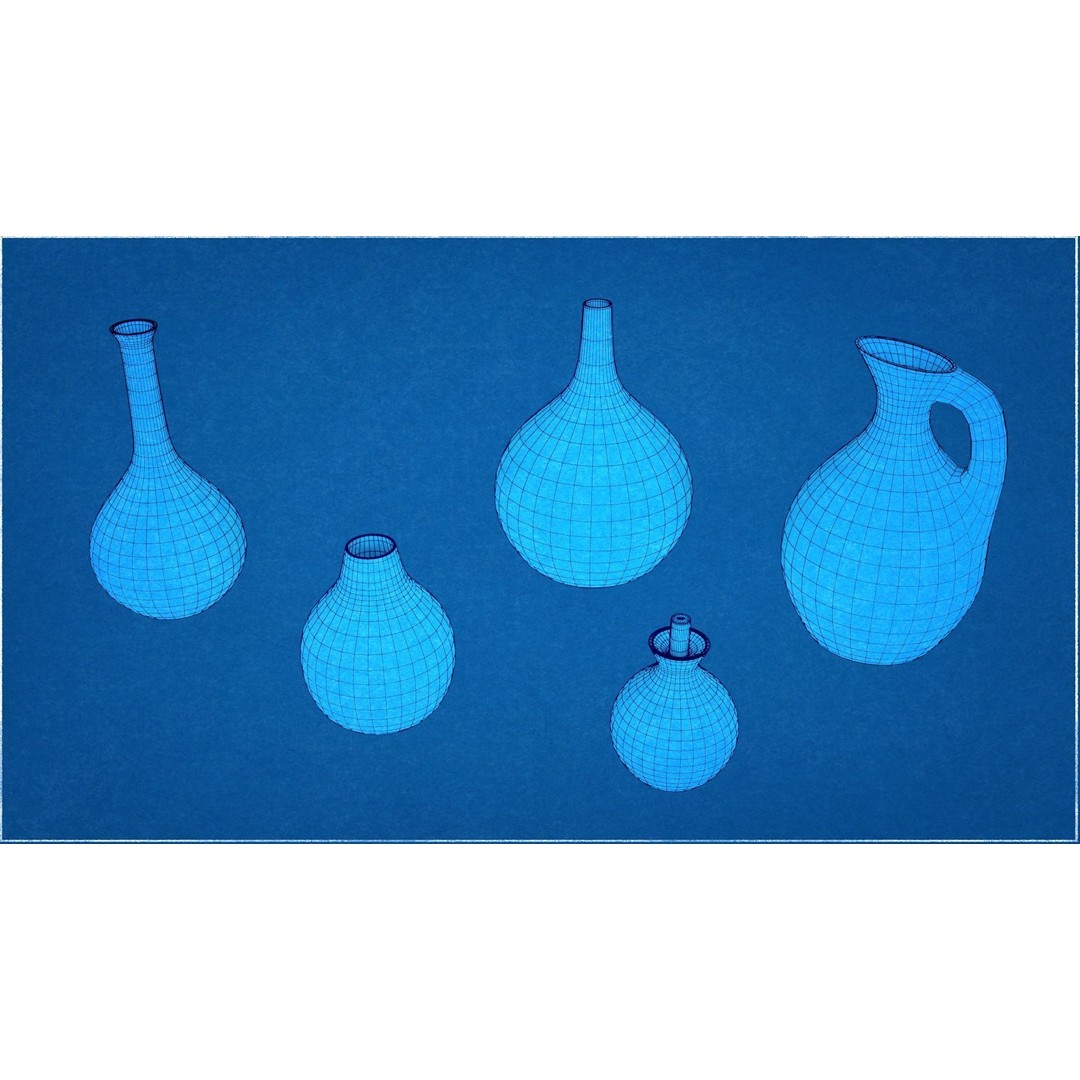 Decorative Interior Objects 3D Model – PBR Textures, FBX, OBJ Formats - View 20