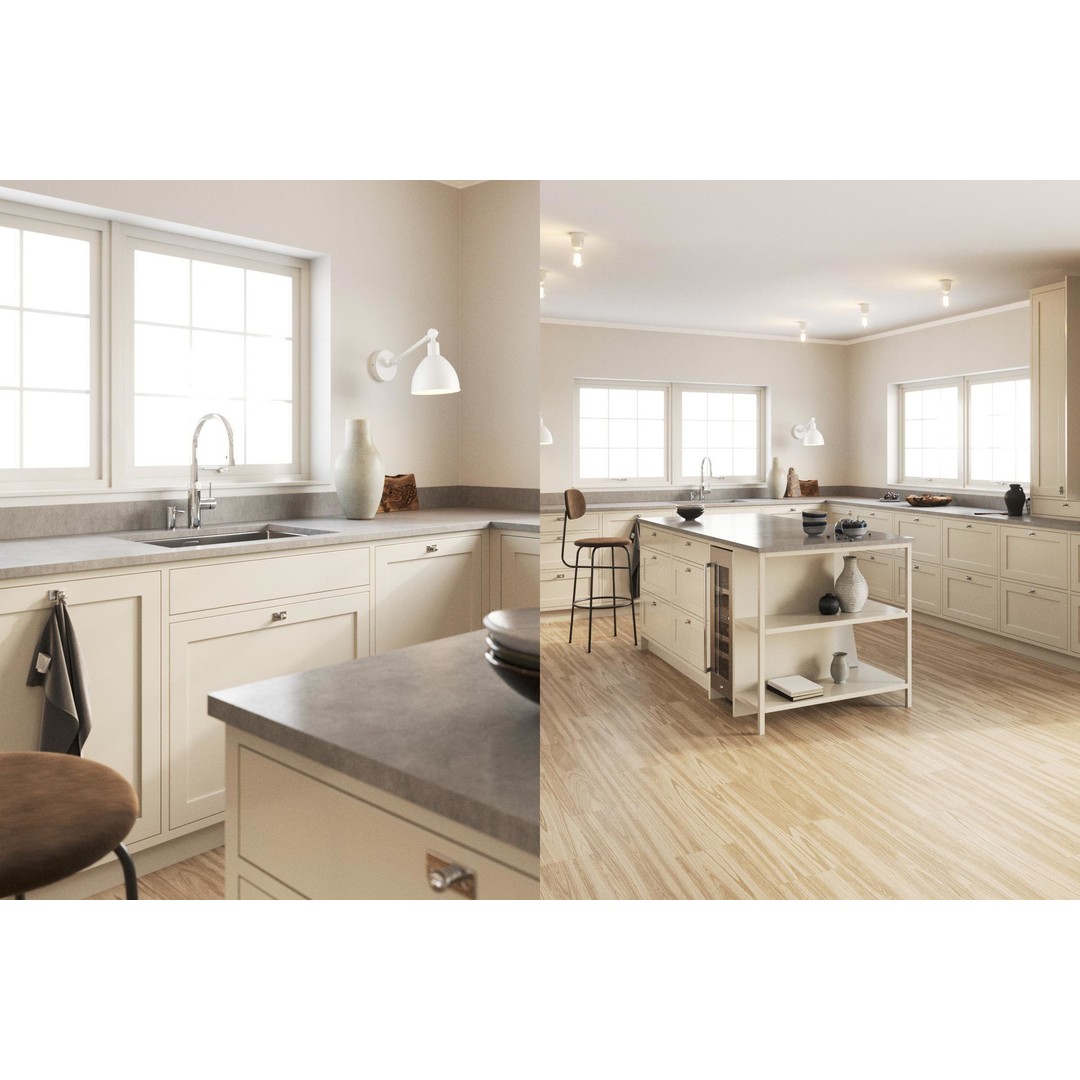 Scandinavian Kitchen Scene 8K 3D Model – High-Resolution Interior Asset - View 3