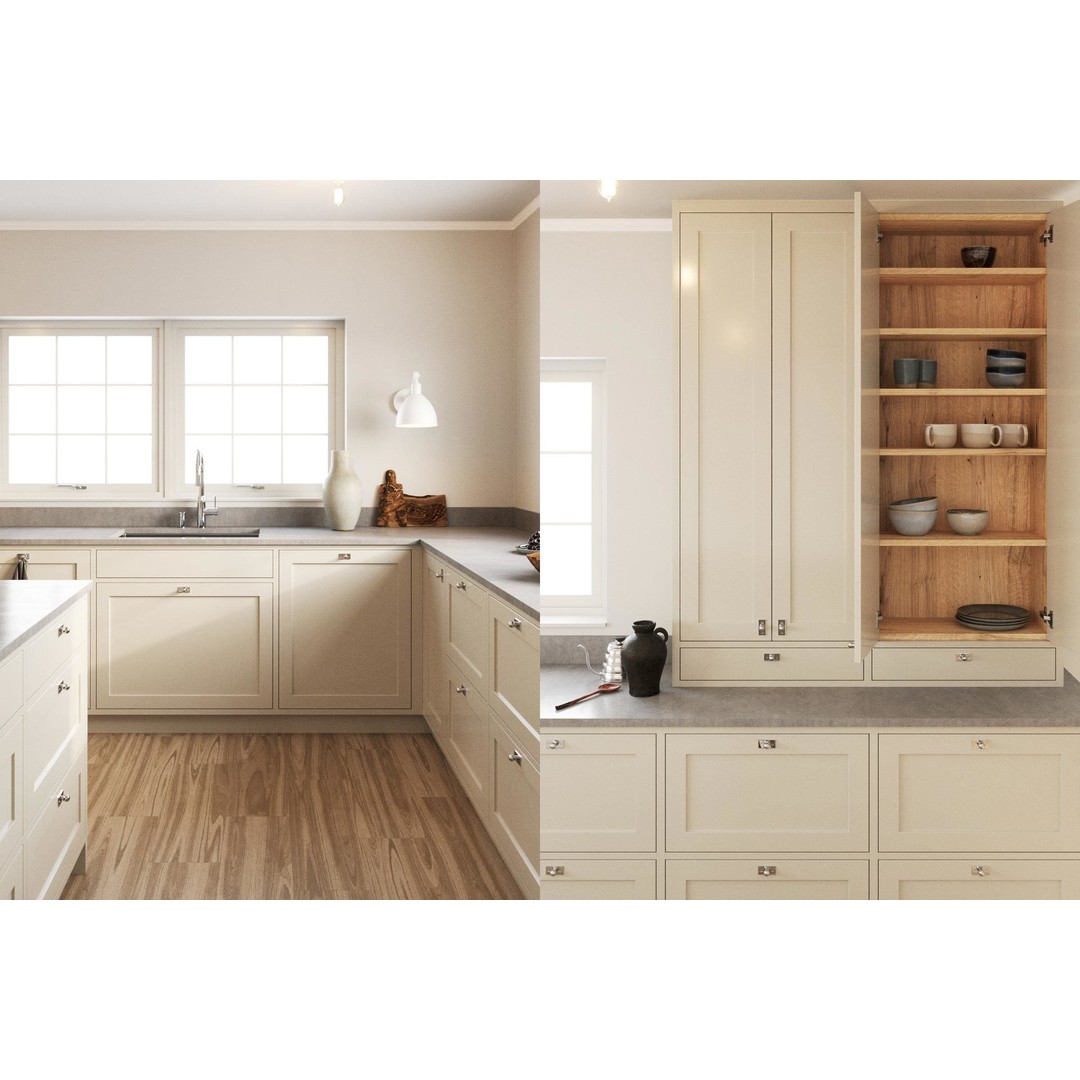 Scandinavian Kitchen Scene 8K 3D Model – High-Resolution Interior Asset - View 4