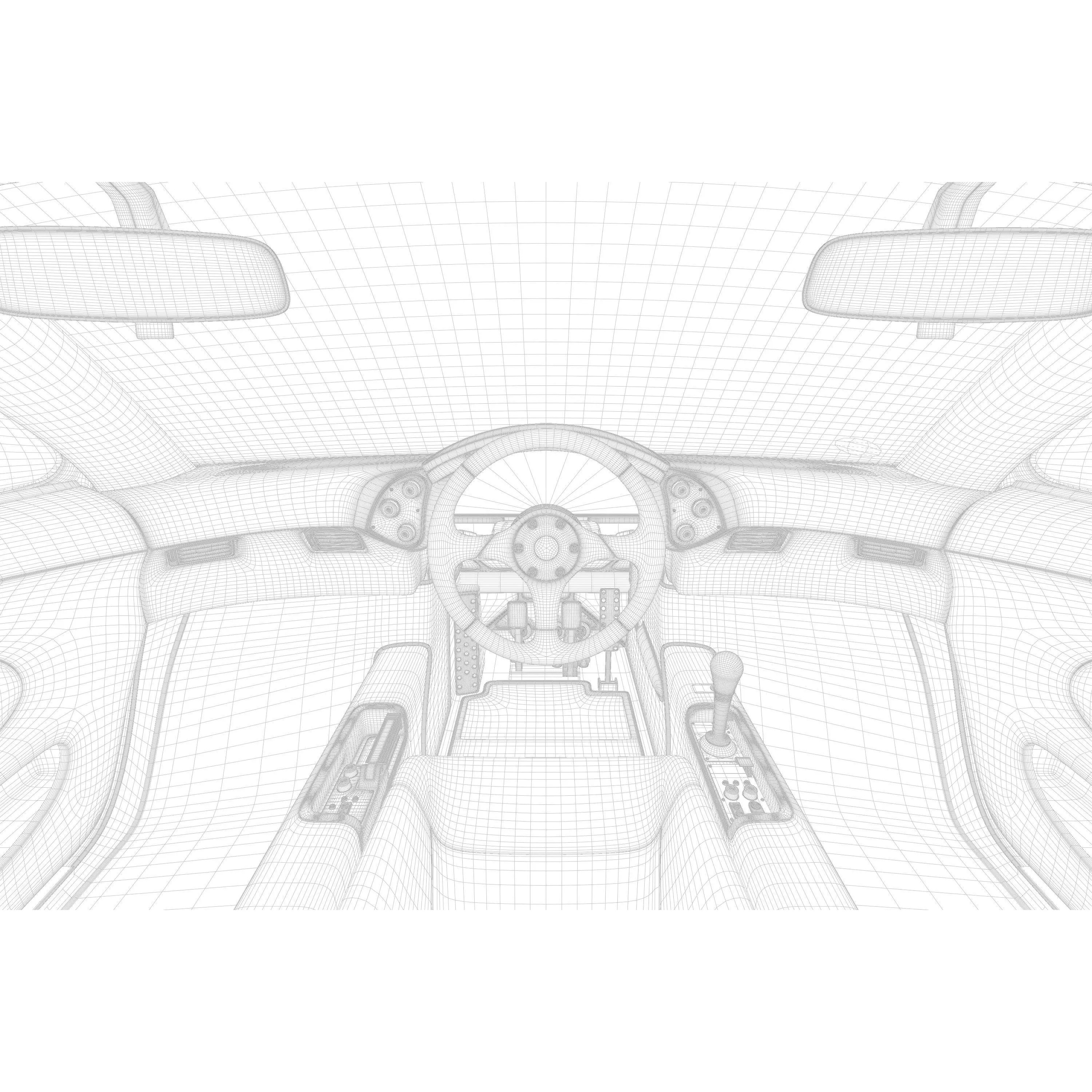 1994 McLaren F1 - High-Poly Game-Ready 3D Model