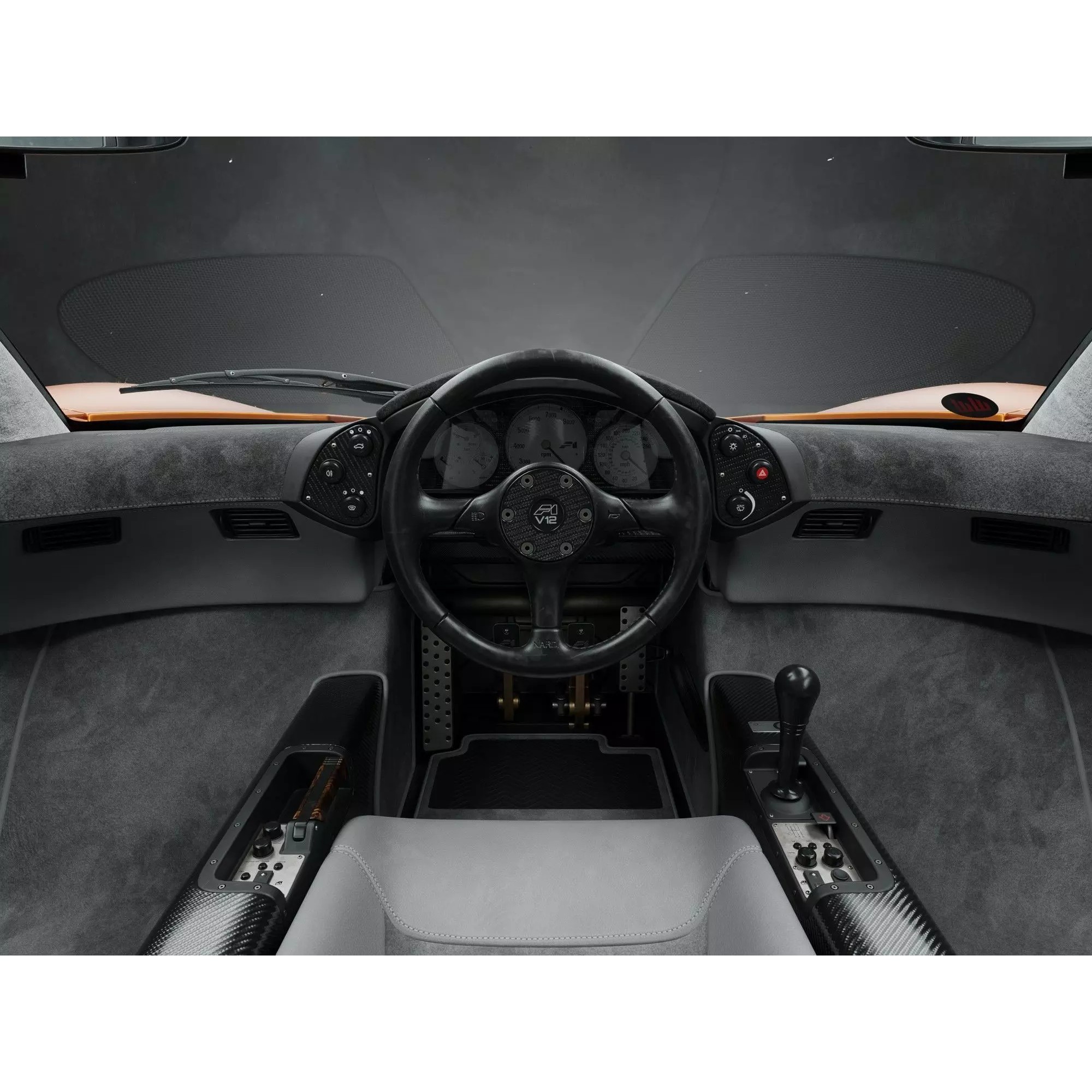 1994 McLaren F1 - High-Poly Game-Ready 3D Model - View 11