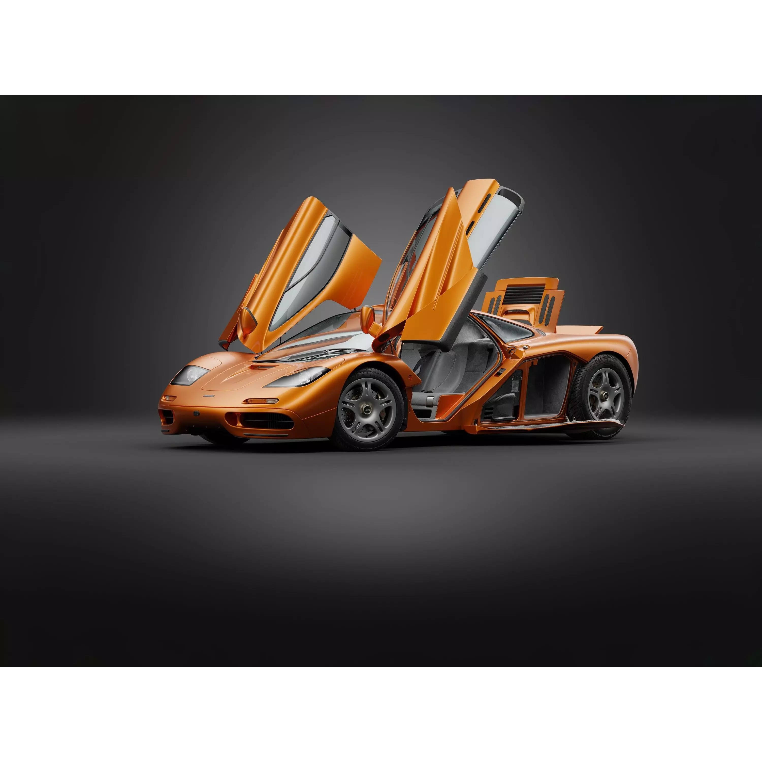 1994 McLaren F1 - High-Poly Game-Ready 3D Model - View 4