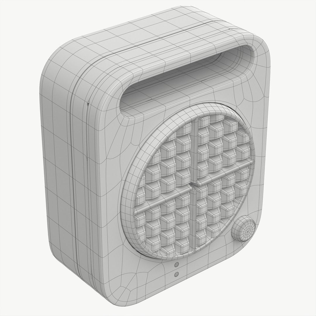 Waffle Maker 3D Model – Modern Kitchen Appliance, PBR, FBX, OBJ - View 13