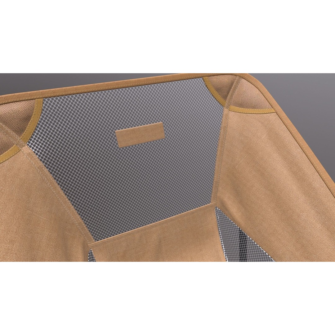 Folding Chair 3D Model – Game Ready PBR Asset, FBX, OBJ - View 13