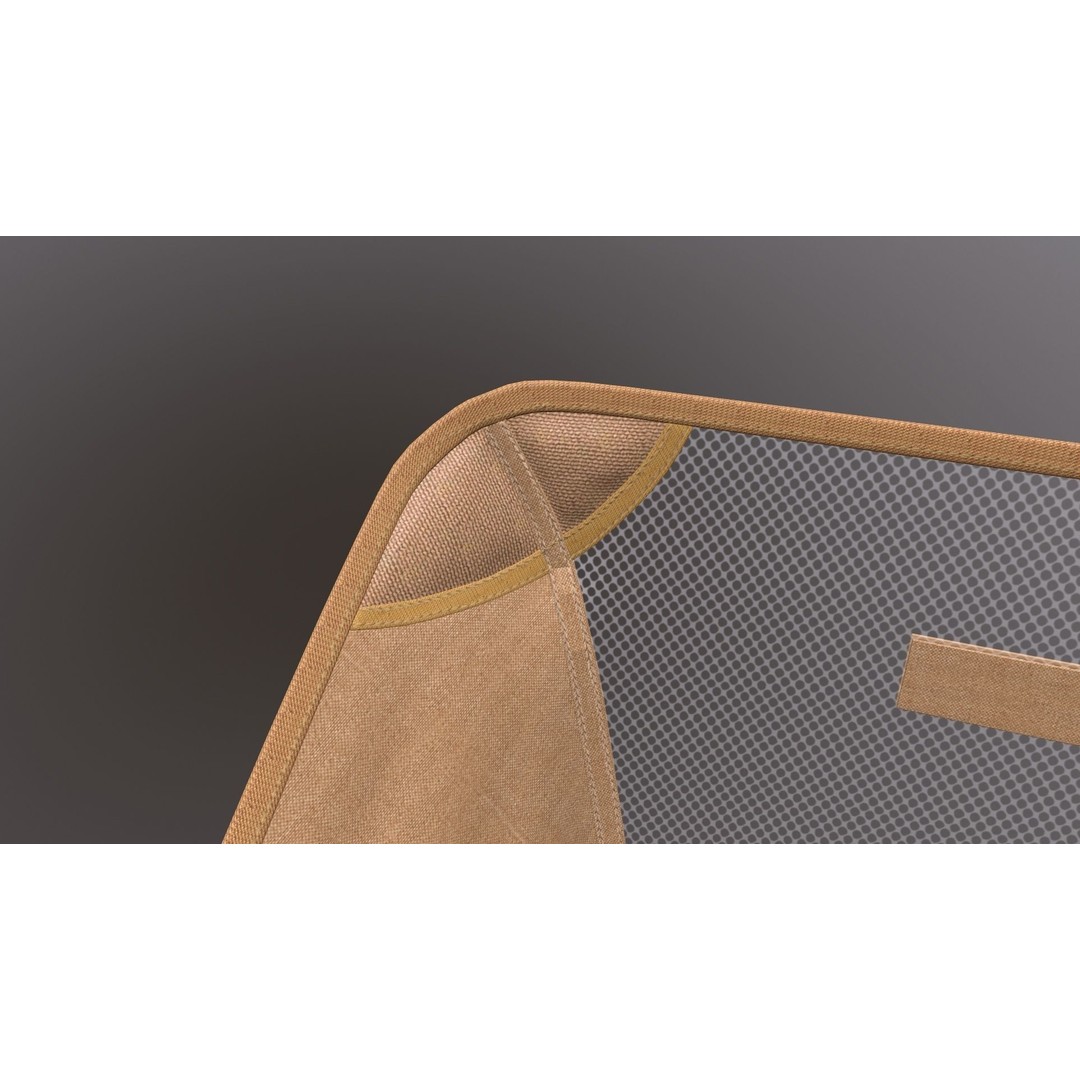 Folding Chair 3D Model – Game Ready PBR Asset, FBX, OBJ - View 15