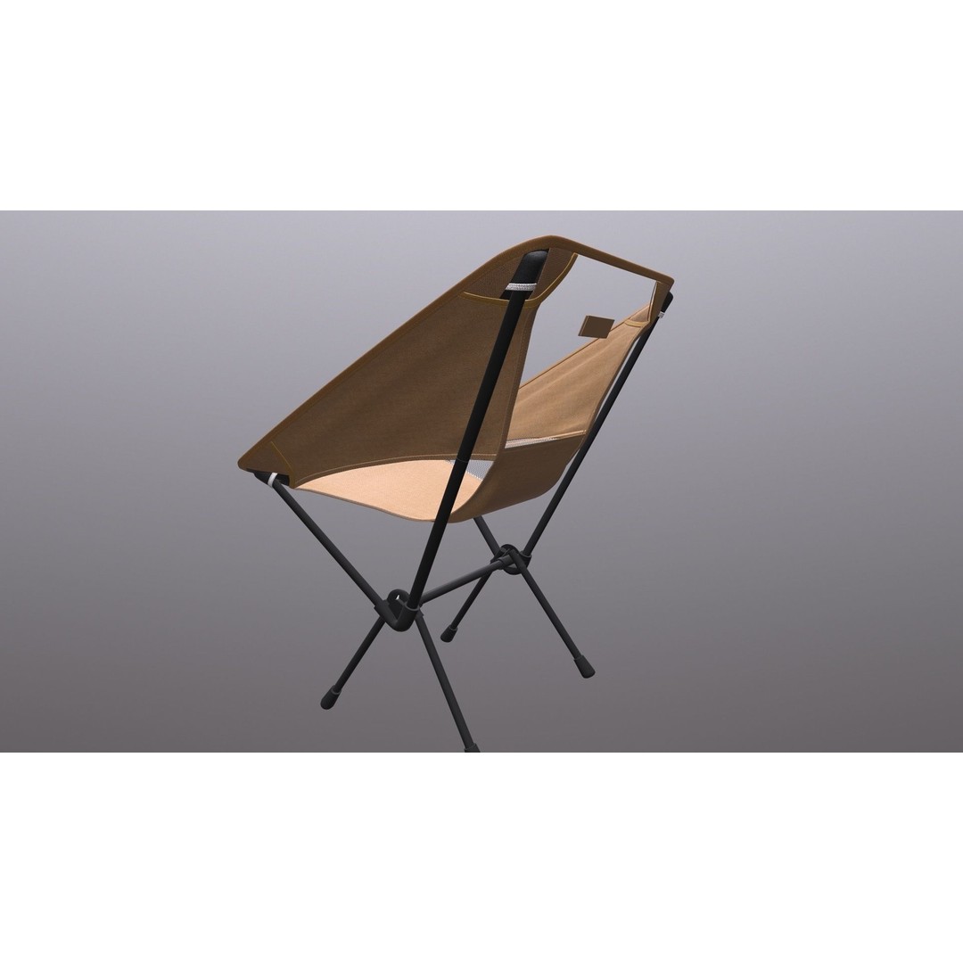 Folding Chair 3D Model – Game Ready PBR Asset, FBX, OBJ - View 9