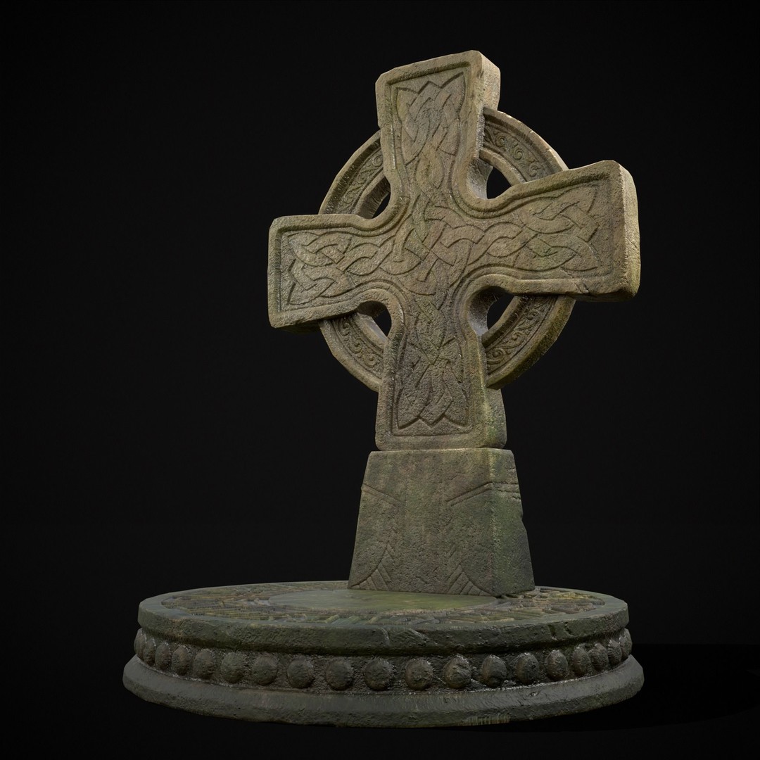 King Throne Statue 3D Model – Low Poly PBR Asset, FBX & OBJ - View 19