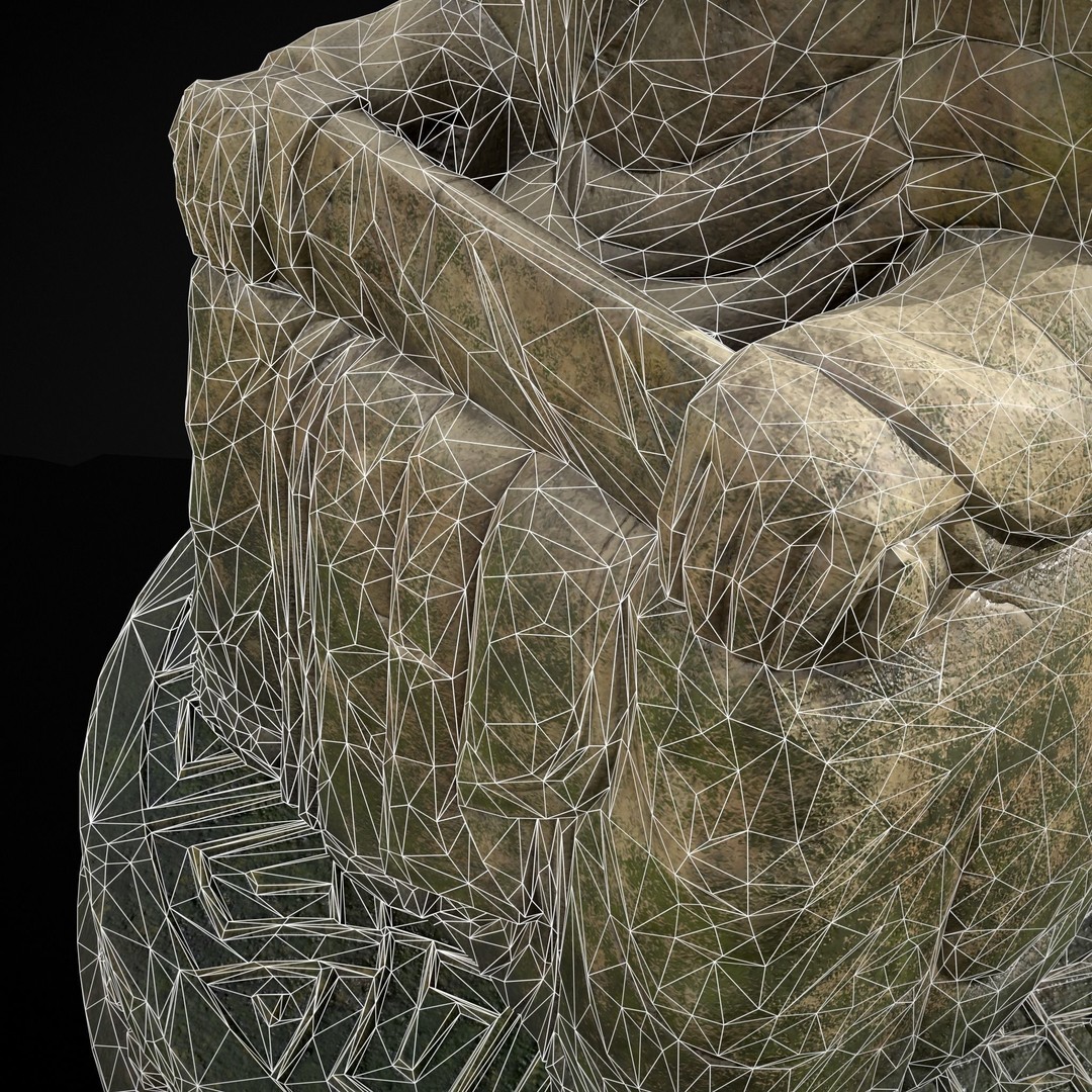 King Throne Statue 3D Model – Low Poly PBR Asset, FBX & OBJ - View 30