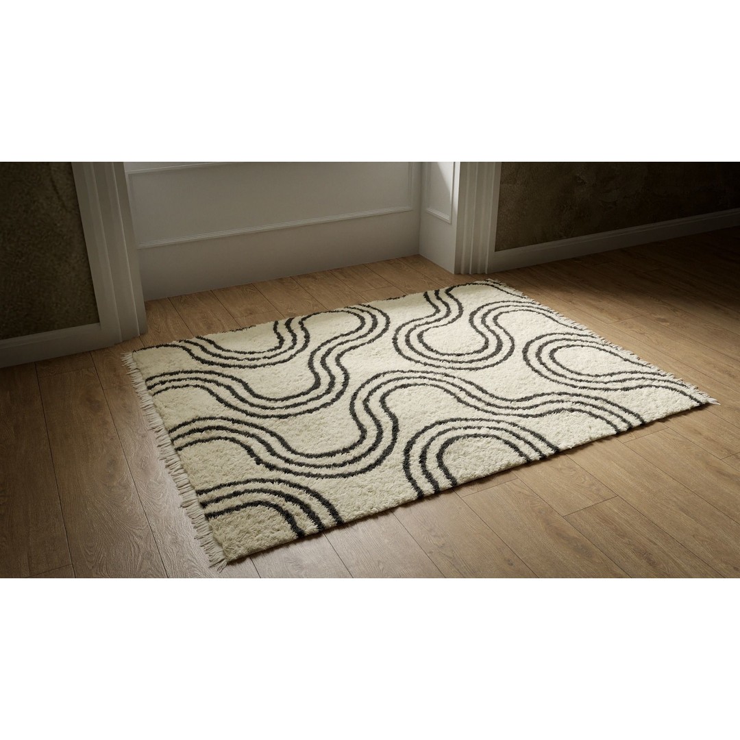 Realistic Carpet 3D Model – Wool Textures, PBR, Blender - View 8